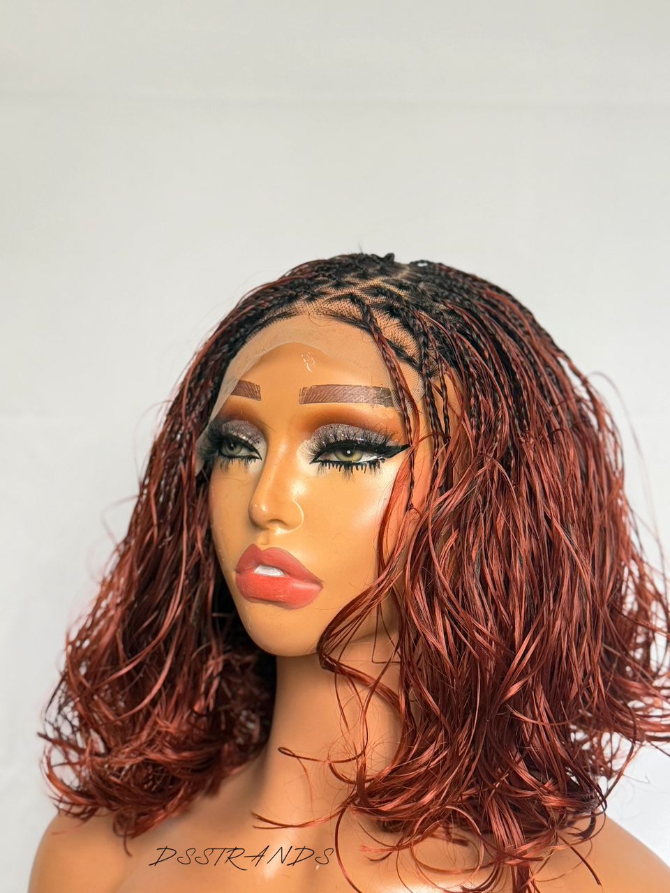 12" Hotline wig (reddish brown)